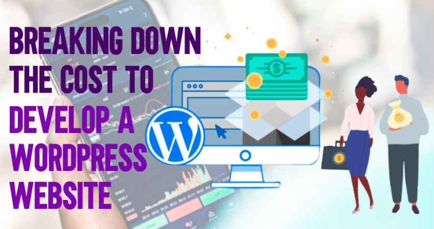 breaking down costs for WordPress