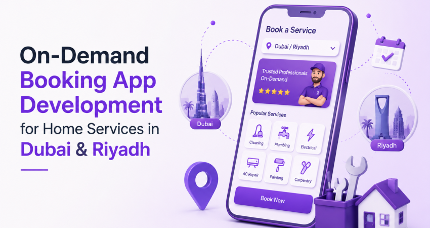 On-Demand Booking App Development for Home Services in Dubai & Riyadh