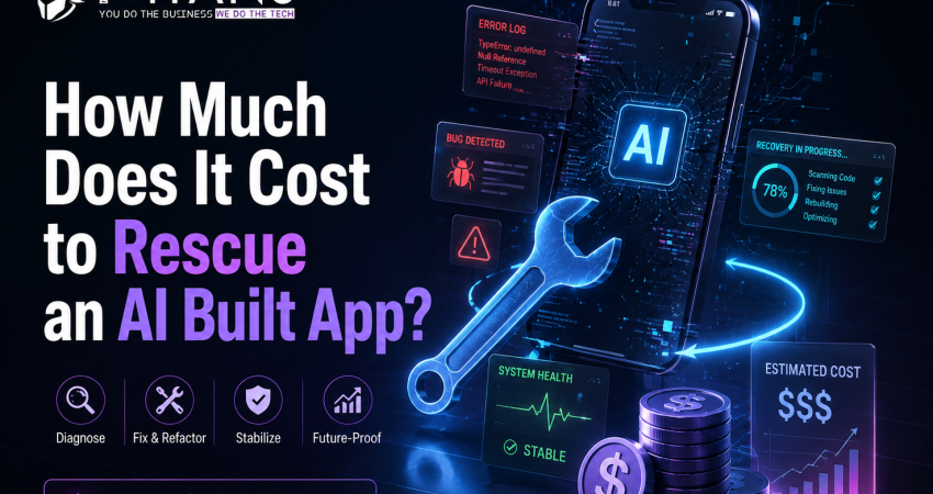 How Much Does It Cost to Rescue an AI Built App