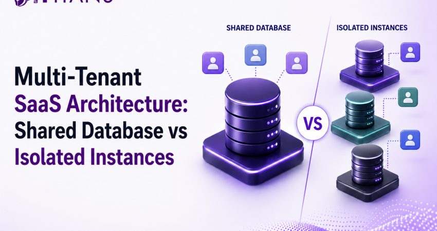 Multi-Tenant SaaS Architecture Shared Database vs Isolated Instances