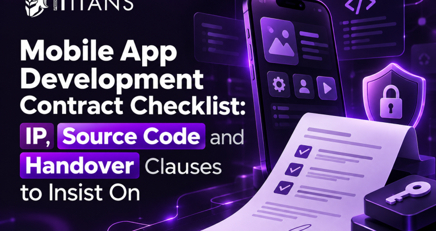 Mobile App Development Contract Checklist