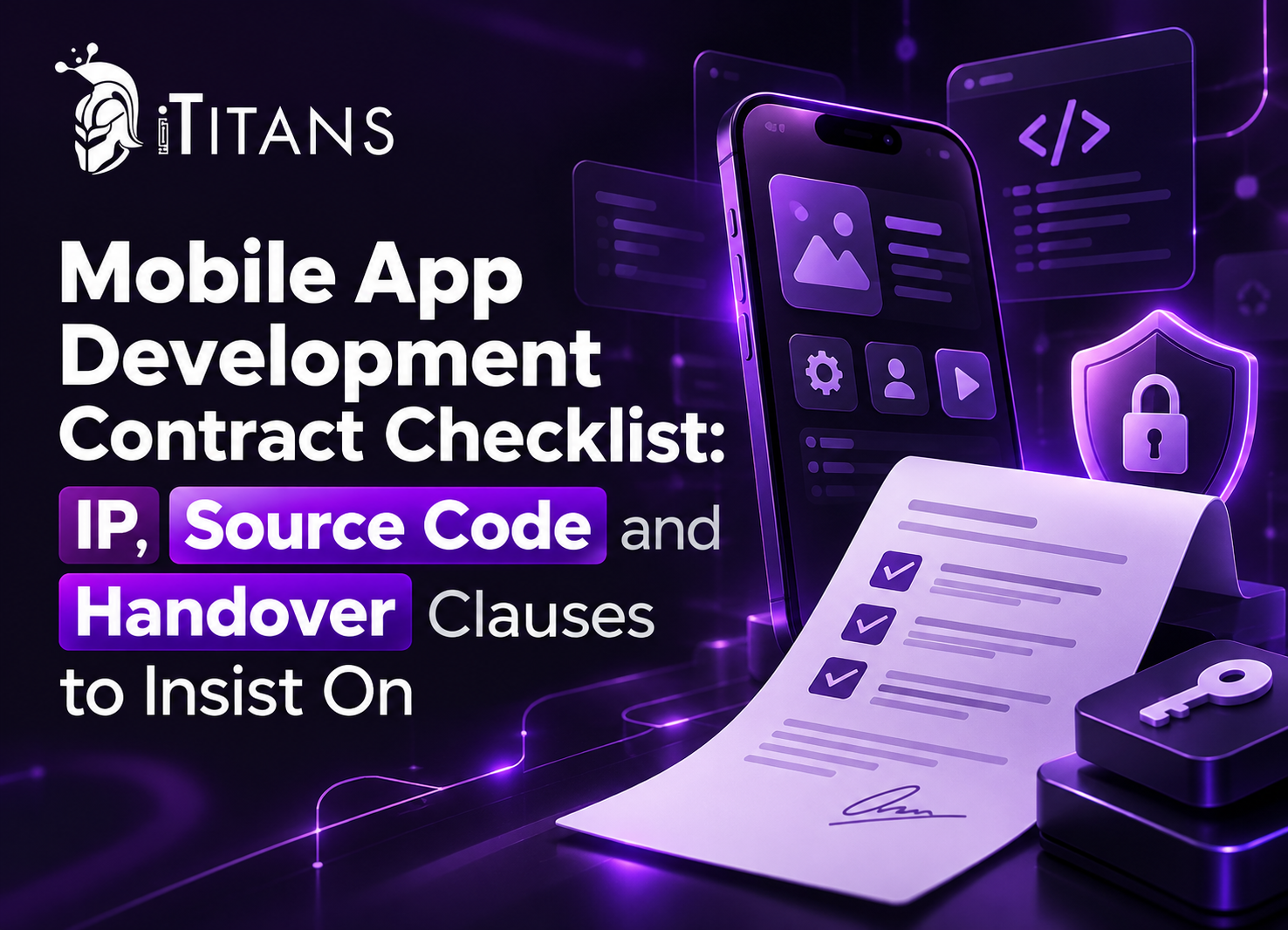 Mobile App Development Contract Checklist